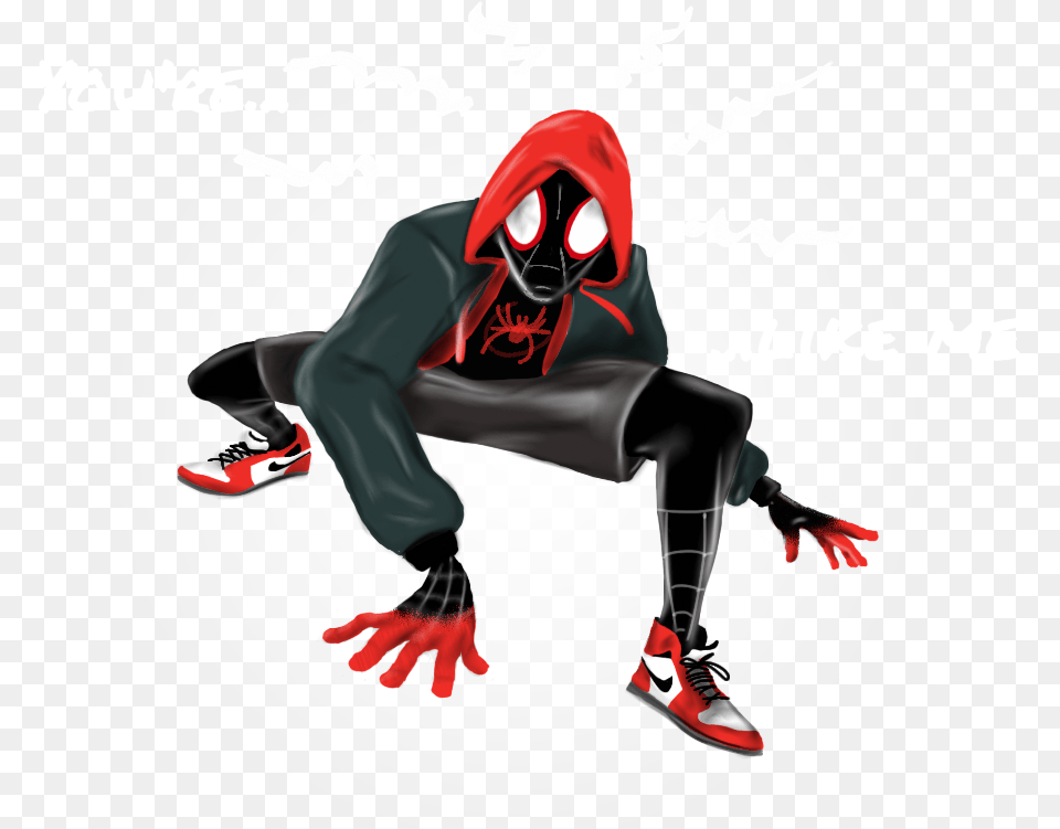 Miles Morales Has Anxiety Spider Man, Adult, Female, Person, Woman Png Image