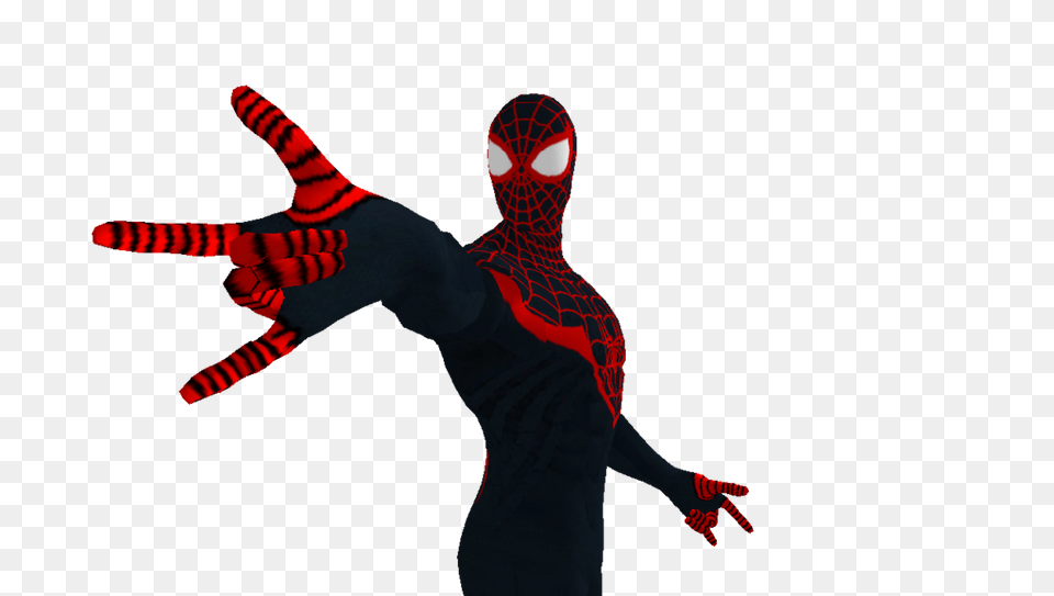 Miles Morales Spider Man, Ninja, Person, Baby, Body Part Free Png Download