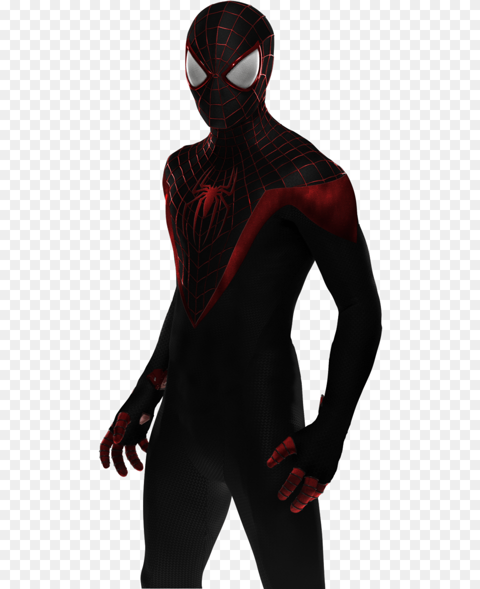 Miles Morales Spider Man Miles Morales, Adult, Male, Person, Ninja Free Png