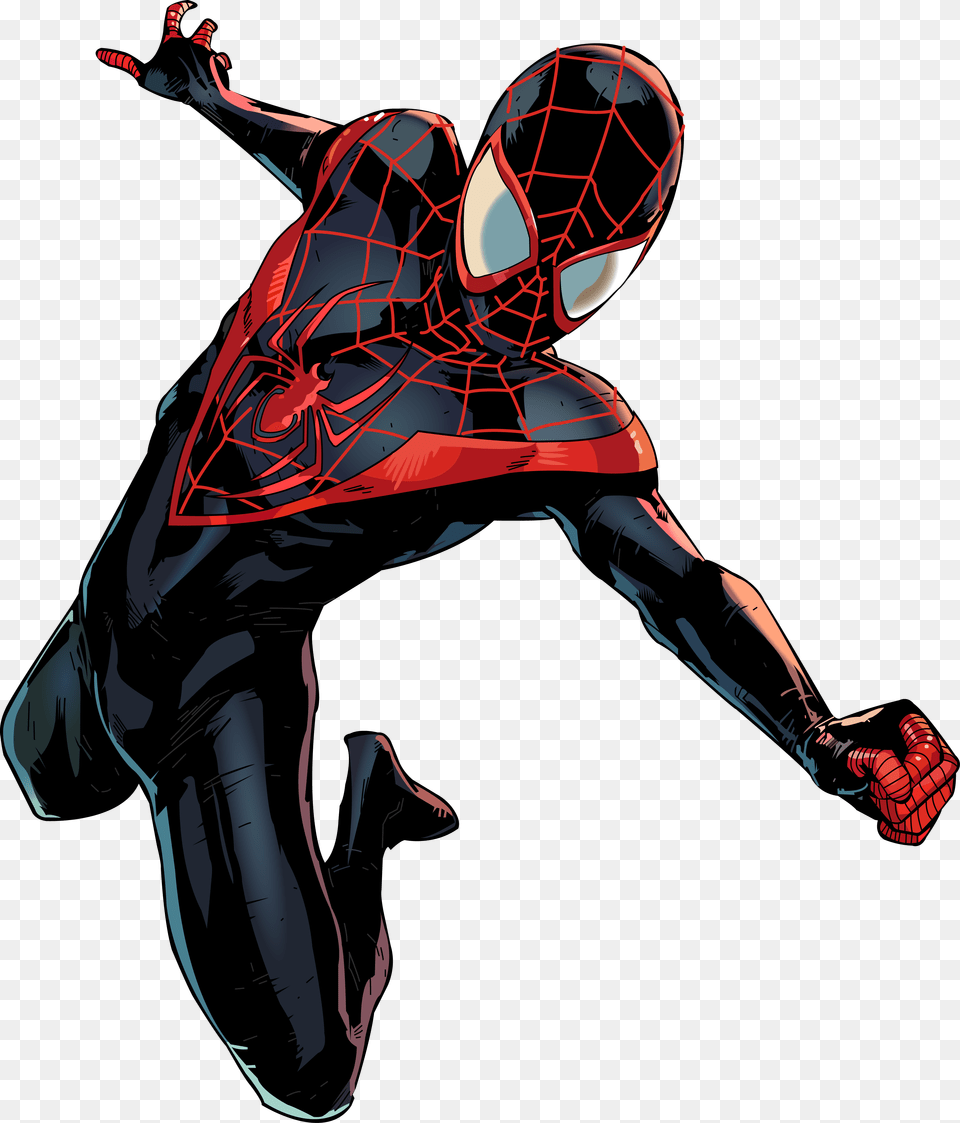 Miles Morales Ultimate Spider Man Suit, Person, People, Adult, Woman Free Png Download