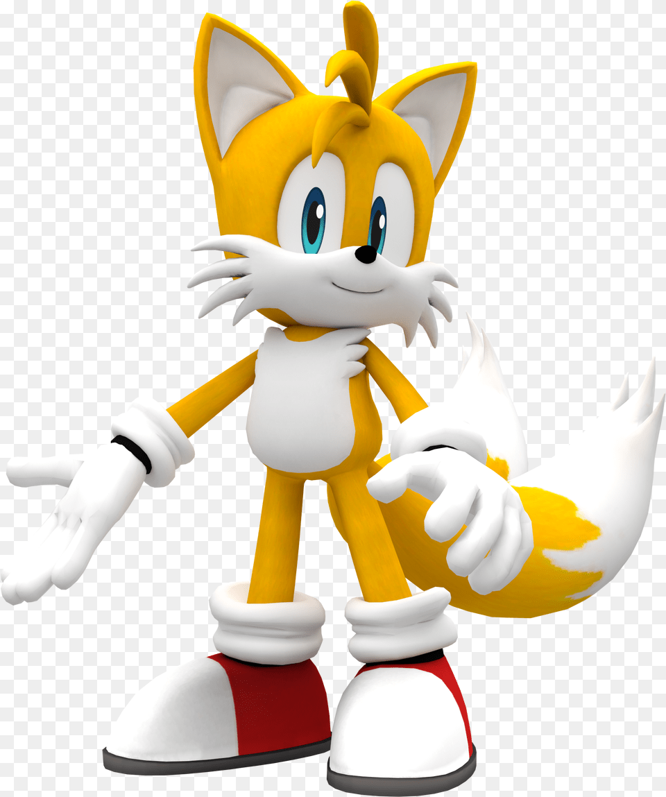 Miles Tails Prower 3d, Figurine, Nature, Outdoors, Snow Free Png