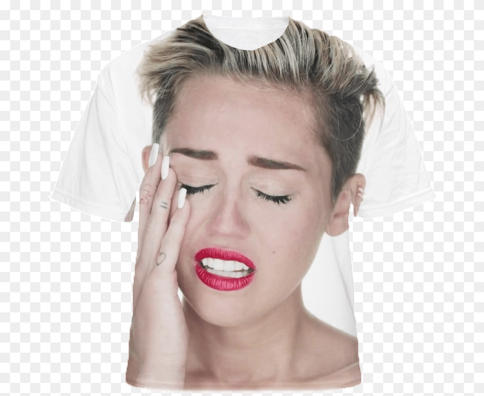 Miley Cyrus, Head, Person, Face, Wedding Free Png Download