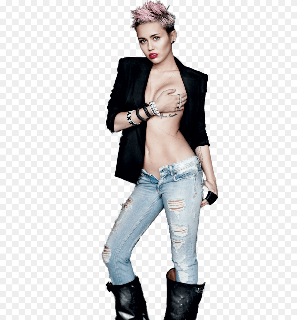 Miley Cyrus, Clothing, Pants, Jeans, Person Free Png