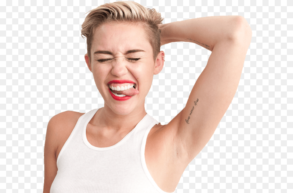 Miley Cyrus Miley Cyrus Tongue Wrecking Ball, Face, Head, Person, Adult Free Transparent Png