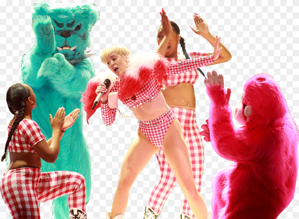 Miley Cyrus On Her Bangerz Tour, Penguin, Animal, Bird, Poster Free Transparent Png