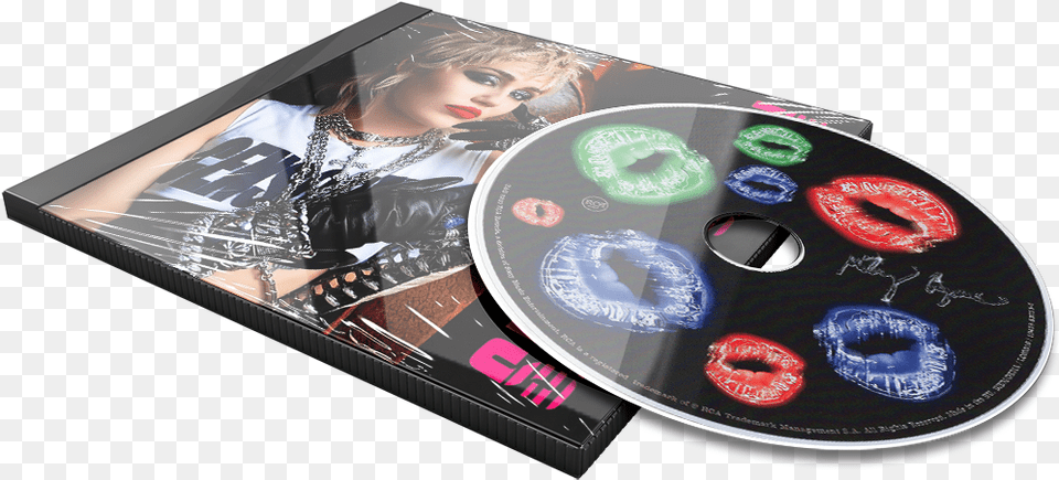 Miley Cyrus Plastic Hearts Theaudiodbcom Plastic Hearts Cd Disc, Disk, Dvd, Person, Face Png Image
