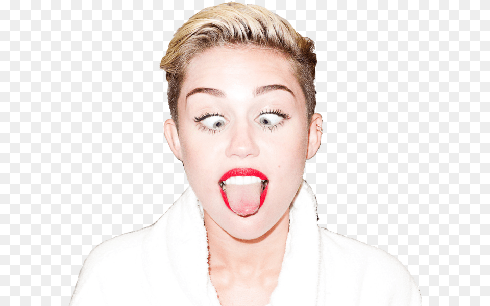 Miley Cyrus Tongue Wrecking Ball, Adult, Person, Mouth, Woman Free Transparent Png