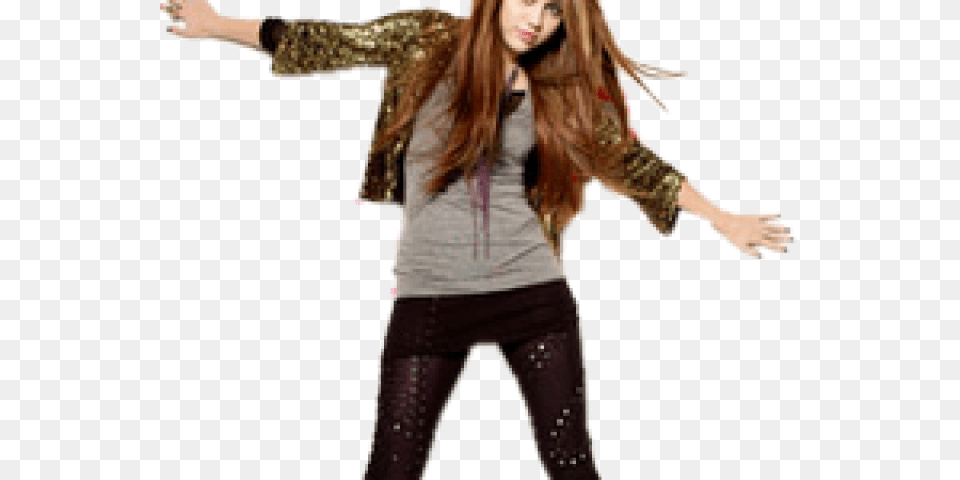 Miley Cyrus Transparent Miley Cyrus Seventeen, Clothing, Sleeve, Long Sleeve, Blouse Free Png