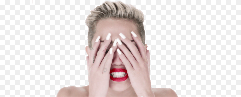 Miley Cyrus Wrecking Ball Miley Cyrus Wrecking Ball Nails, Face, Head, Person, Medication Free Png