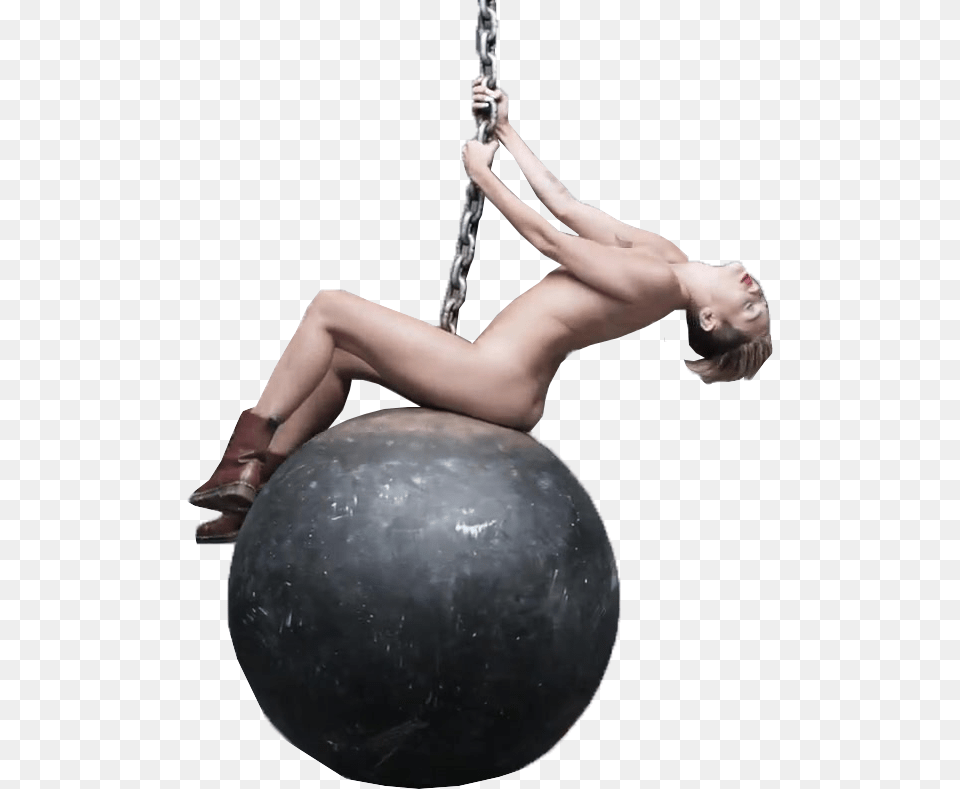 Miley Cyrus Wrecking Ball Transparente, Adult, Female, Person, Woman Free Transparent Png