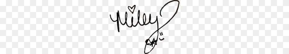 Mileycyrus Signature, Handwriting, Text, Bow, Weapon Free Png Download