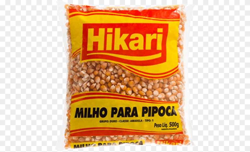 Milho P Pipoca Hikari 6x500g Fornecedor Yoki Raw Cassava Flour, Food, Ketchup, Produce, Bean Png Image
