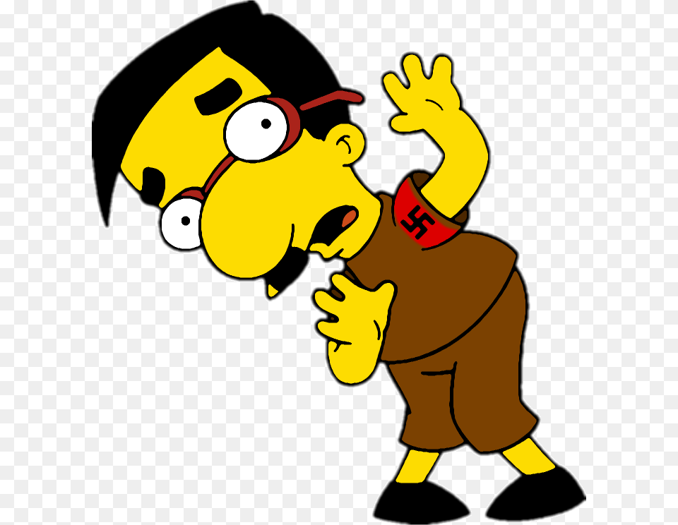 Milhouse Van Houten Bart Simpson Lisa Simpson Homer Homer Simpson As Hitler, Baby, Person, Cartoon Free Png