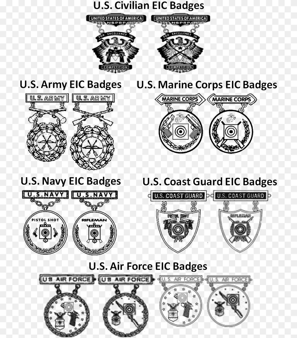 Military And Civilian Excellence In Competition Badges Circle, Spoke, Machine, Symbol, Emblem Free Transparent Png