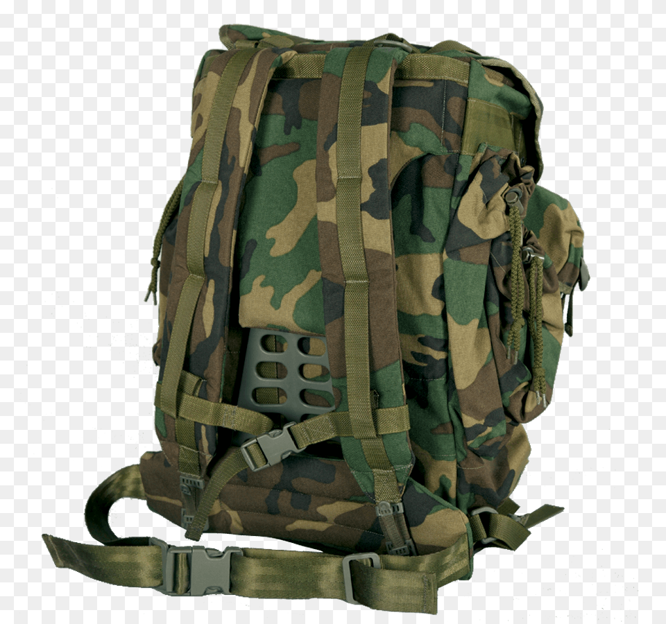 Military Backpack Transparent, Bag, Camouflage, Military Uniform Free Png Download