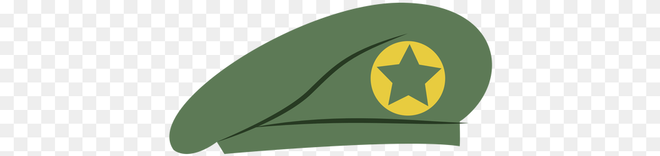Military Beret Cap With Star U0026 Svg Vector File Desenho De Boina Militar, Clothing, Hat, Symbol, Bow Png Image