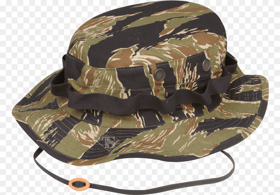 Military Boonie Tiger Stripe Camo Boonie, Clothing, Hat, Sun Hat, Military Uniform Free Png Download