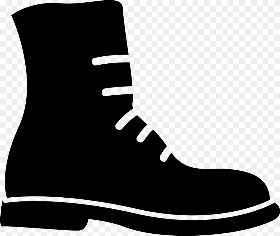 Military Boot Icon Boot Icon, Clothing, Footwear, Shoe, Sneaker Png