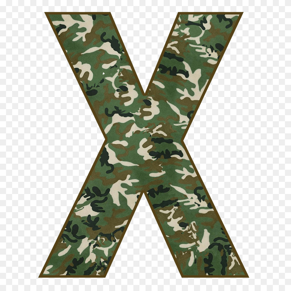 Military Camouflage Alphabet Letter Army, Military Uniform Free Png Download
