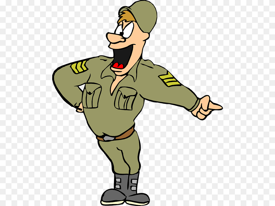 Military Cartoon, Adult, Male, Man, Person Png