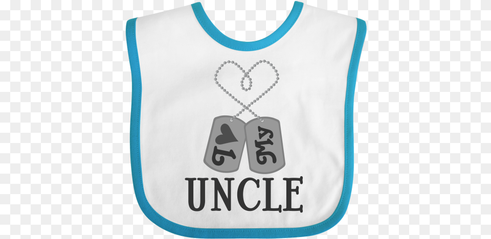 Military Dog Tags With I Love My Uncle For A Niece Bib, Person, Accessories, Jewelry, Necklace Free Png Download