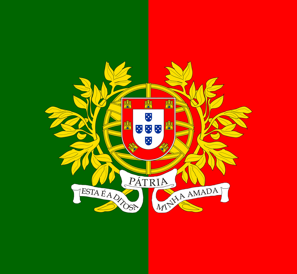 Military Flag Of Portugal Clipart, Emblem, Symbol, Dynamite, Weapon Free Png Download