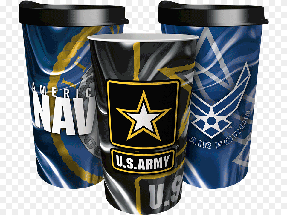 Military Full Image Tumblers, Can, Tin Free Png Download