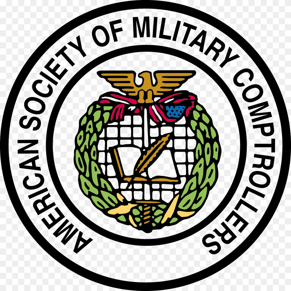 Military Logos Asmc Logos Asmc Association Of Military Comptrollers, Emblem, Logo, Symbol, Badge Free Transparent Png