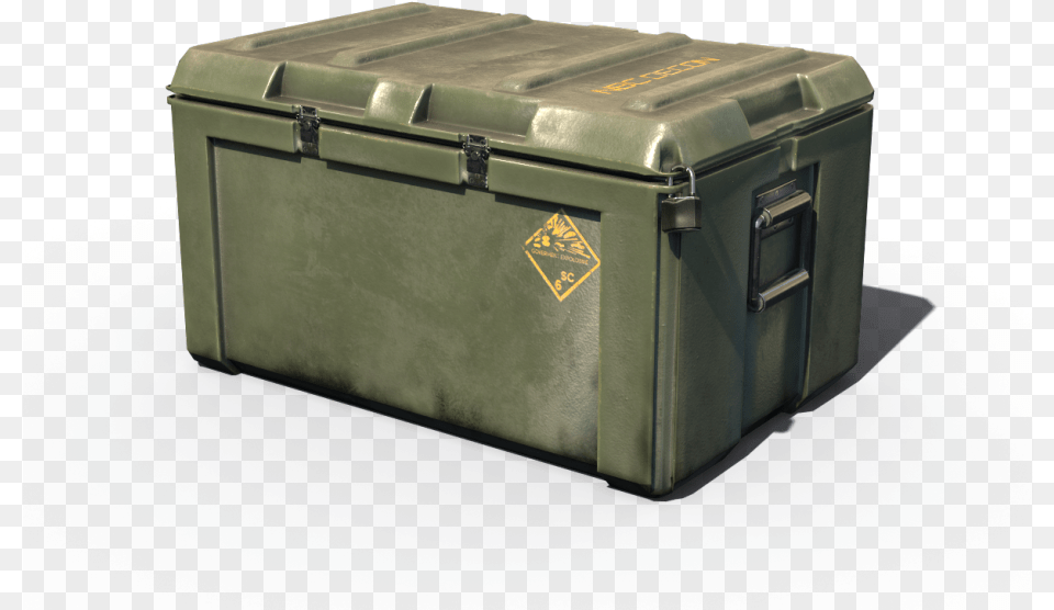Military Loot Weapon Case Pbr 3d Model Military, Box, Crate Free Transparent Png