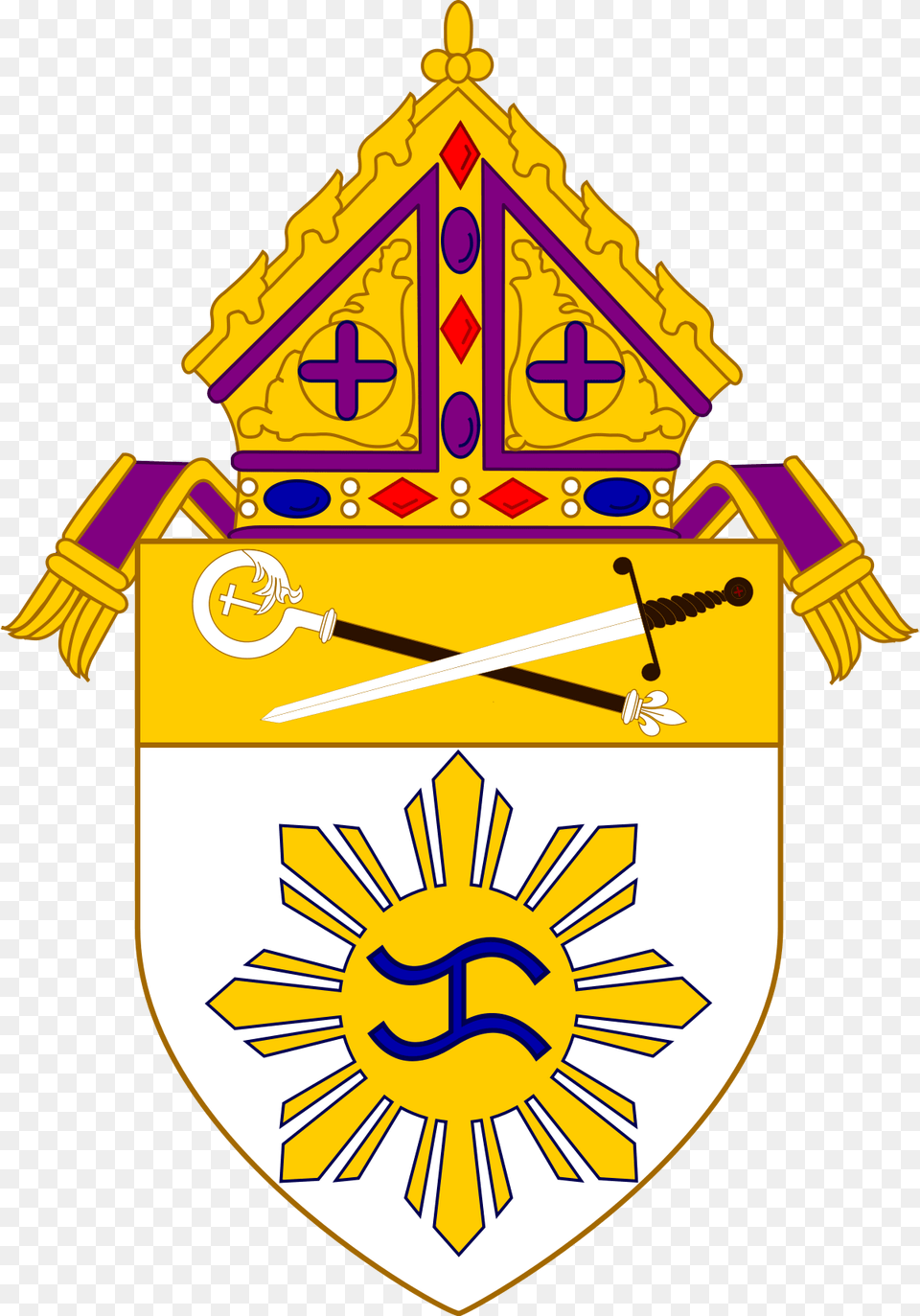 Military Ordinariate Of The Philippines, Badge, Logo, Symbol, Blade Png