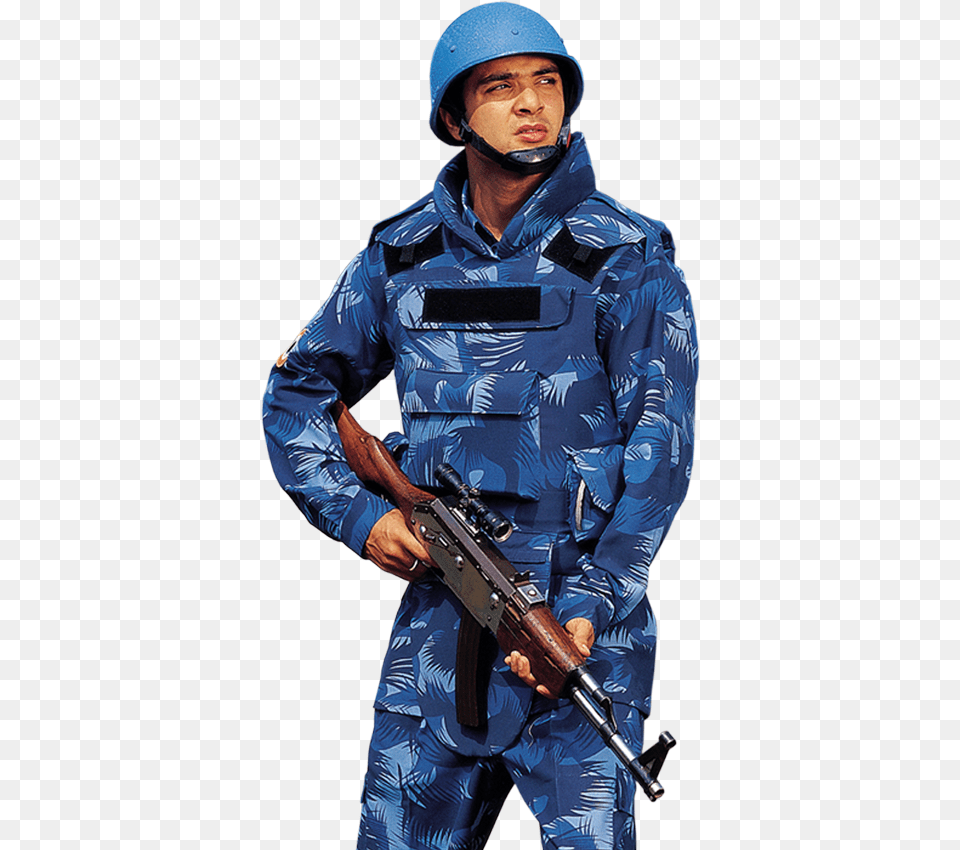 Military Overvests Indian Army Man, Weapon, Firearm, Gun, Rifle Free Png
