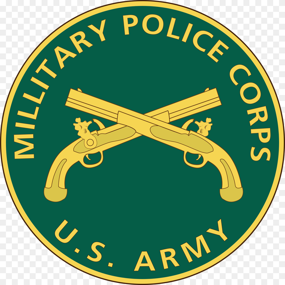 Military Police Corps Logo Us Army Military Police, Bulldozer, Machine, Symbol, Emblem Png