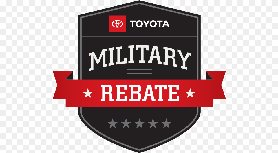 Military Rebate Toyota Tire, Logo, Badge, Symbol, Armor Free Png