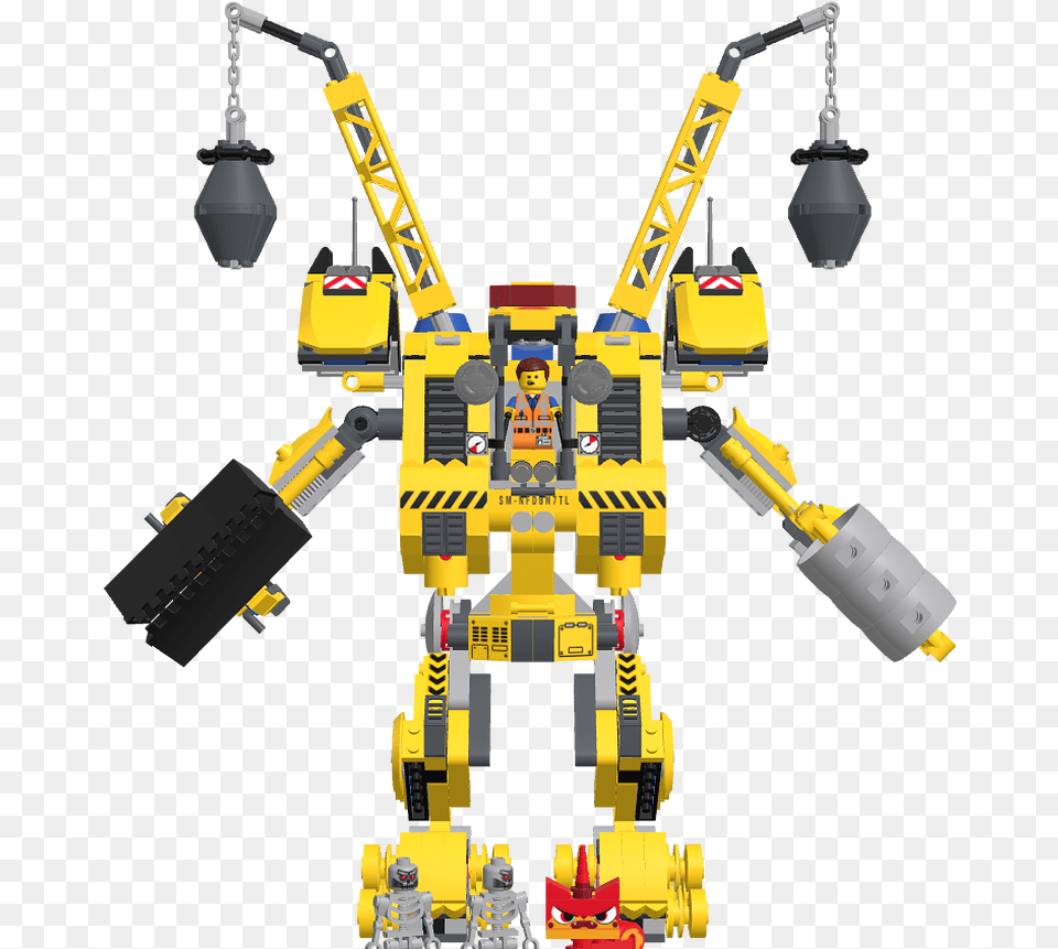 Military Robot, Person, Bulldozer, Construction, Construction Crane Free Png