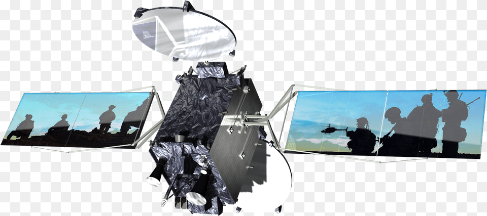 Military Satellite For Design, Person, Aircraft, Transportation, Helicopter Free Transparent Png