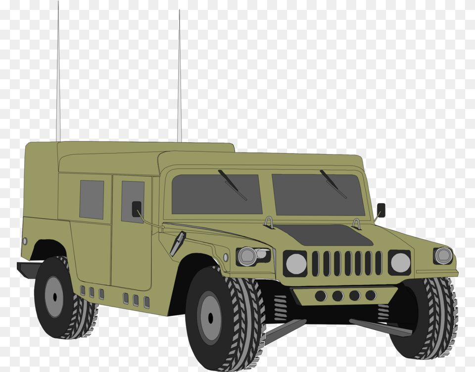 Military Vehiclevehiclemodel Car Clipart Royalty Military Humvee Clip Art, Jeep, Transportation, Vehicle, Machine Free Png Download