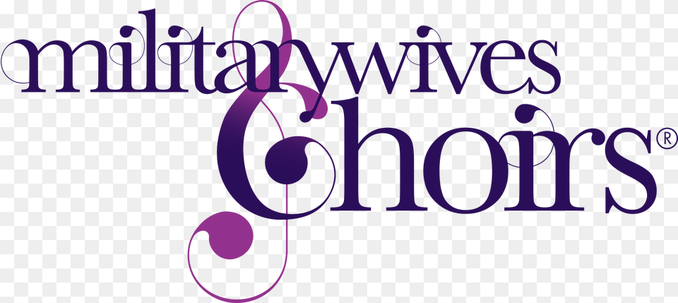 Military Wives Choir Logo, Art, Graphics, Purple, Alphabet Free Png Download