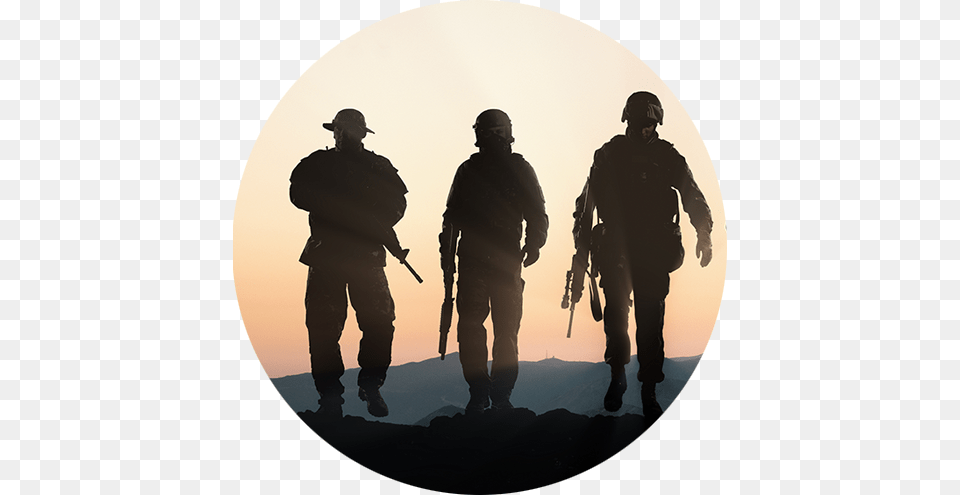Militarydefense Air Force Soldier Silhouette, Adult, Person, Man, Male Free Png Download