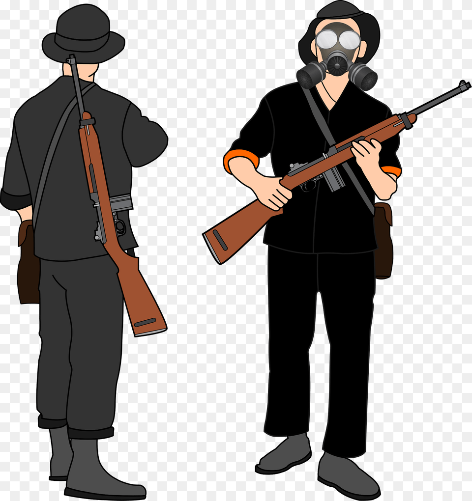 Militia Clipart, Weapon, Rifle, Firearm, Gun Free Transparent Png