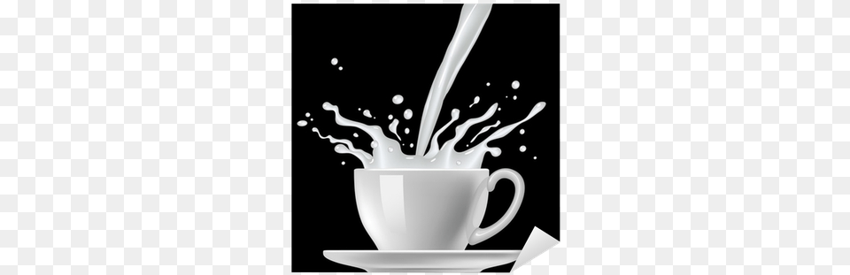 Milk, Beverage, Cup, Dairy, Food Free Transparent Png