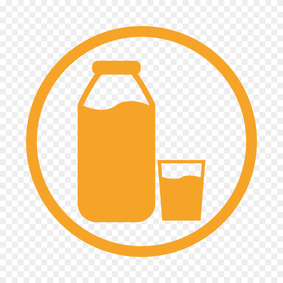 Milk Allergy Amber Icon Allergy Iconset Erudus, Beverage, Juice, Bottle, Face Free Png Download