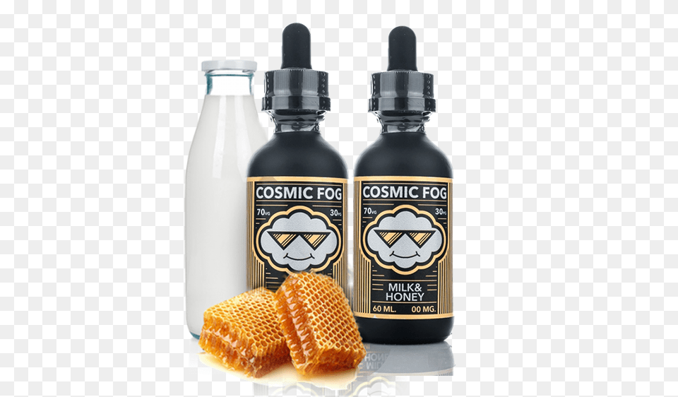 Milk Amp Honey By Cosmic Fog Cosmic Fog Milk Amp Honey 50 In, Bottle, Cosmetics, Perfume, Food Free Transparent Png