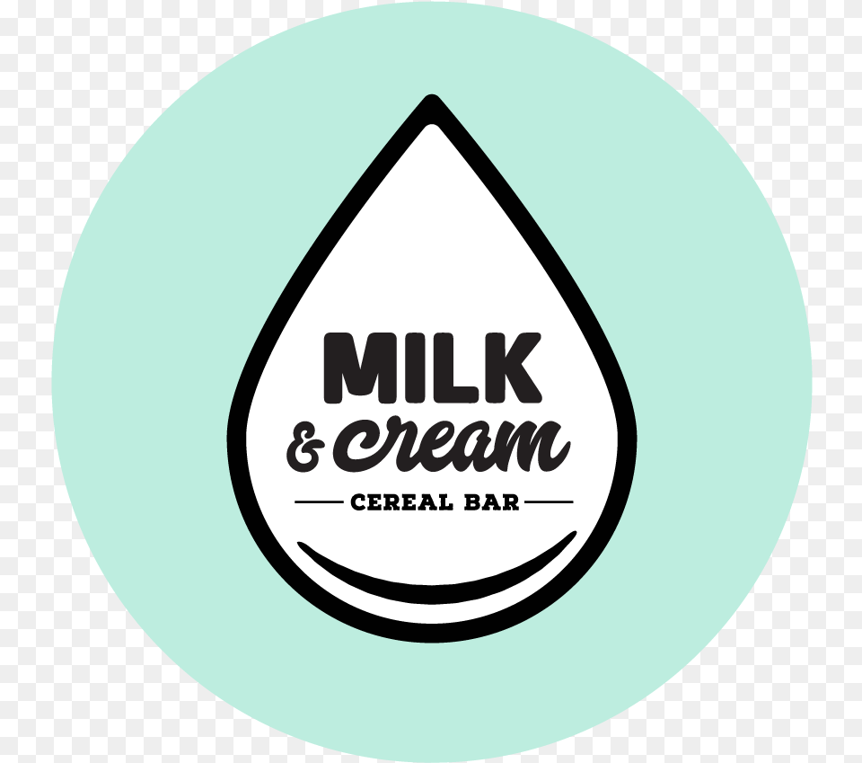 Milk And Cream Cereal Bar C, Sticker, Logo, Disk Png Image