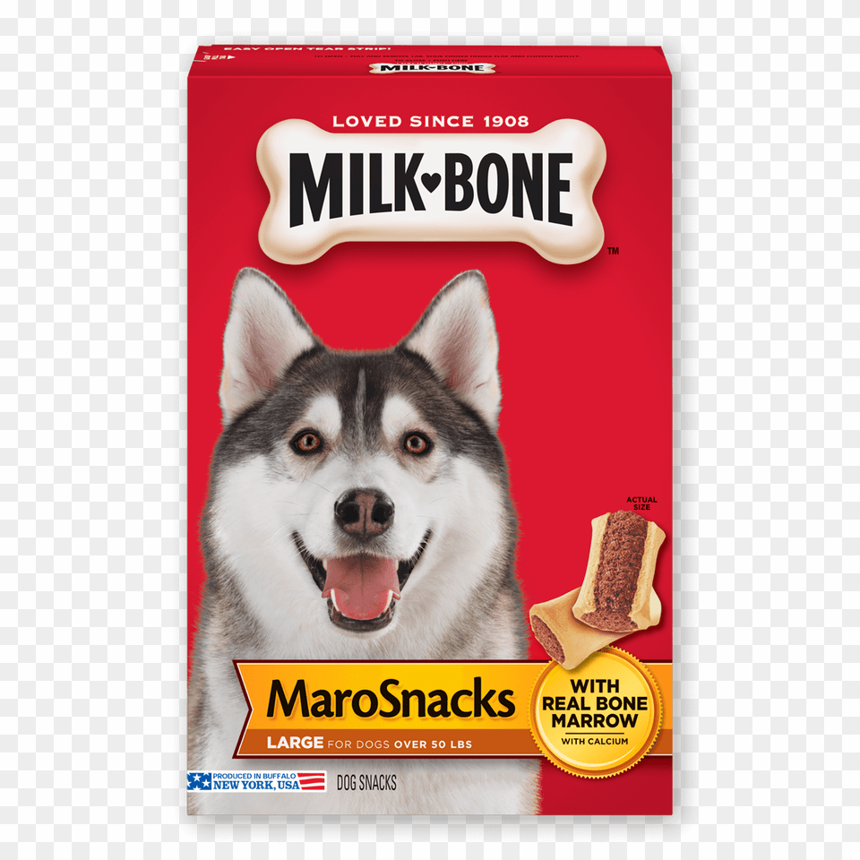 Milk Bone Marosnacks, Animal, Canine, Dog, Husky Png Image