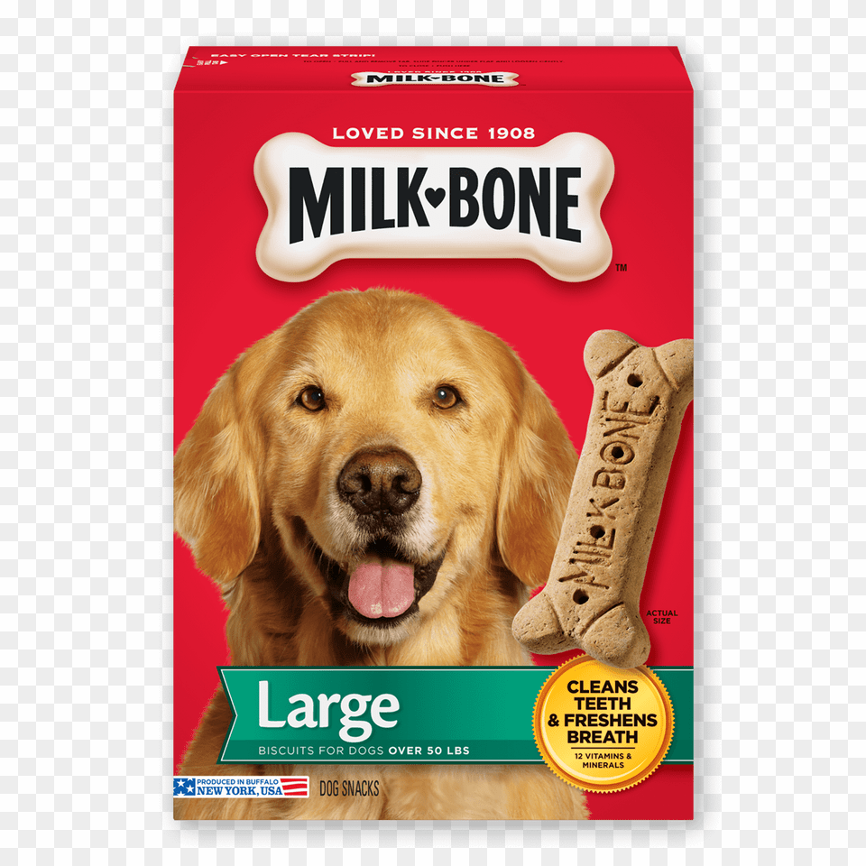 Milk Bone Original Biscuits Are Crunchy Snacks That Milk Bone Dog Treats, Animal, Canine, Golden Retriever, Mammal Free Transparent Png