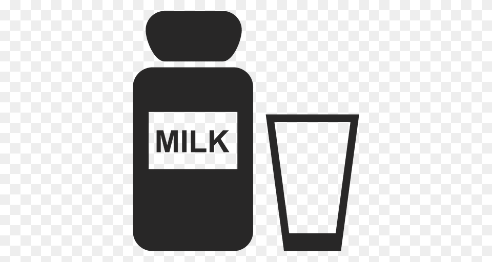 Milk Bottle Glass Free Transparent Png
