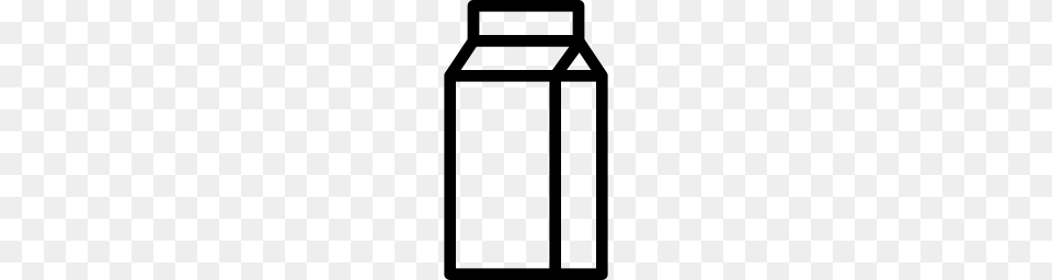 Milk Bottle Icon Line Iconset Iconsmind, Gray Png Image