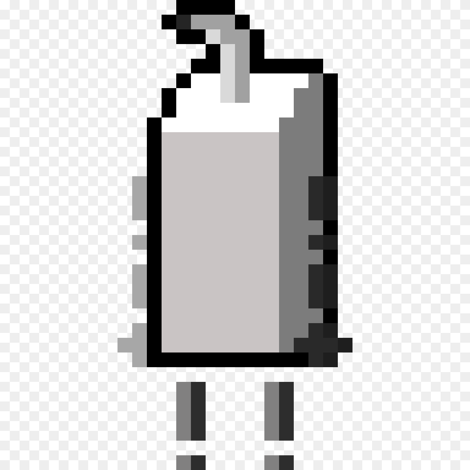 Milk Carton Man Sprite, Candle Free Png Download