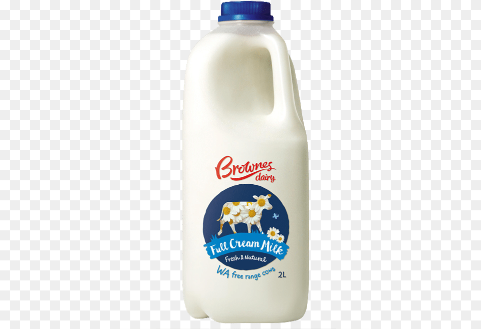 Milk Carton Transparent Brownes Full Cream Milk, Beverage, Dairy, Food Png Image