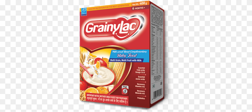 Milk Cereal Based Complementary Food For Infants Grainy Lac Baby Food, Ketchup, Citrus Fruit, Fruit, Orange Free Transparent Png